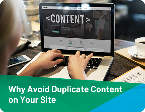 why avoid duplicate content on your website