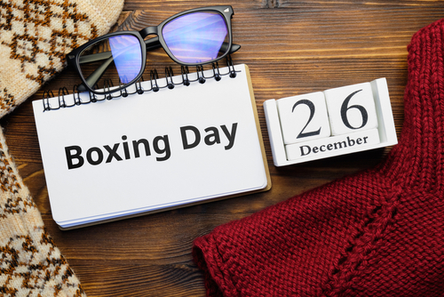 build excitement by creating a sense of urgency boxing day