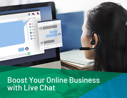 boost your online business with live chat