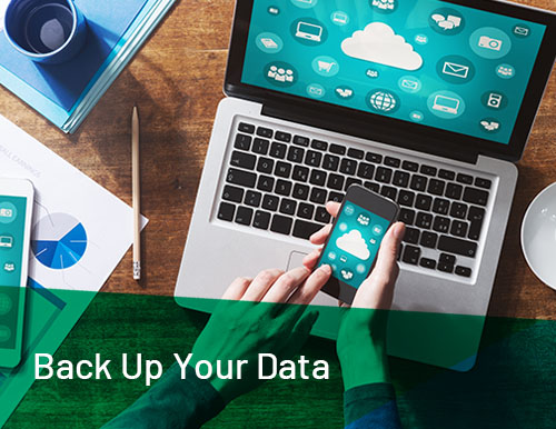 back up your data for maximum security