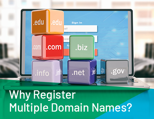 reasons to register multiple domain names