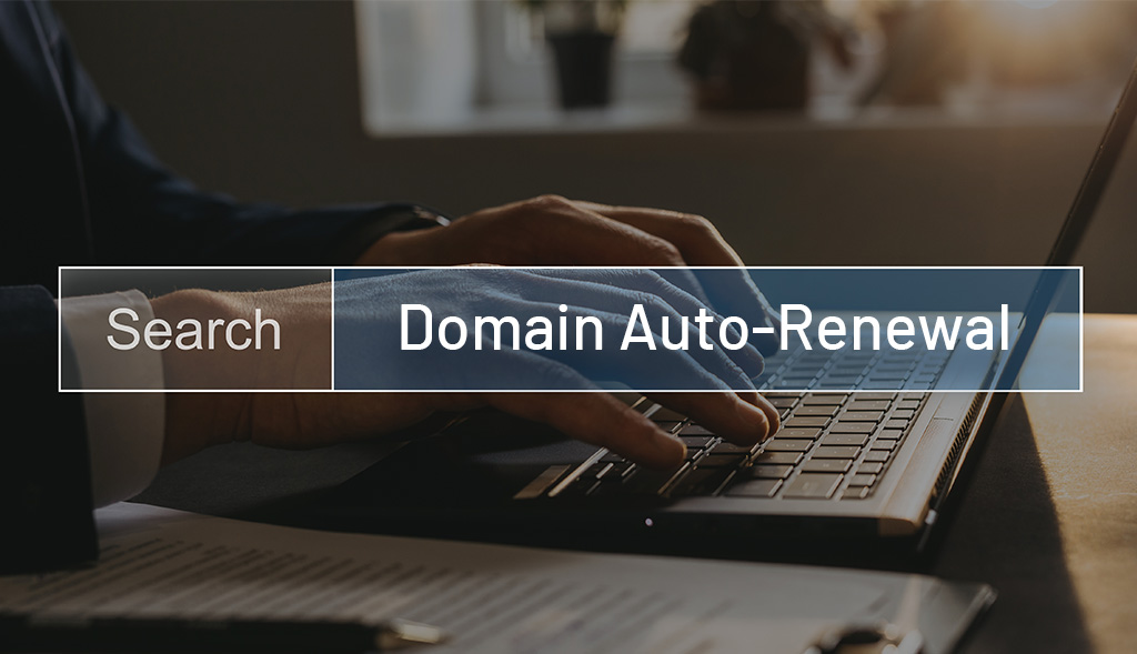 Renew domain name