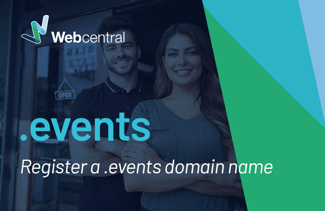 What benefits come with a .events domain name?