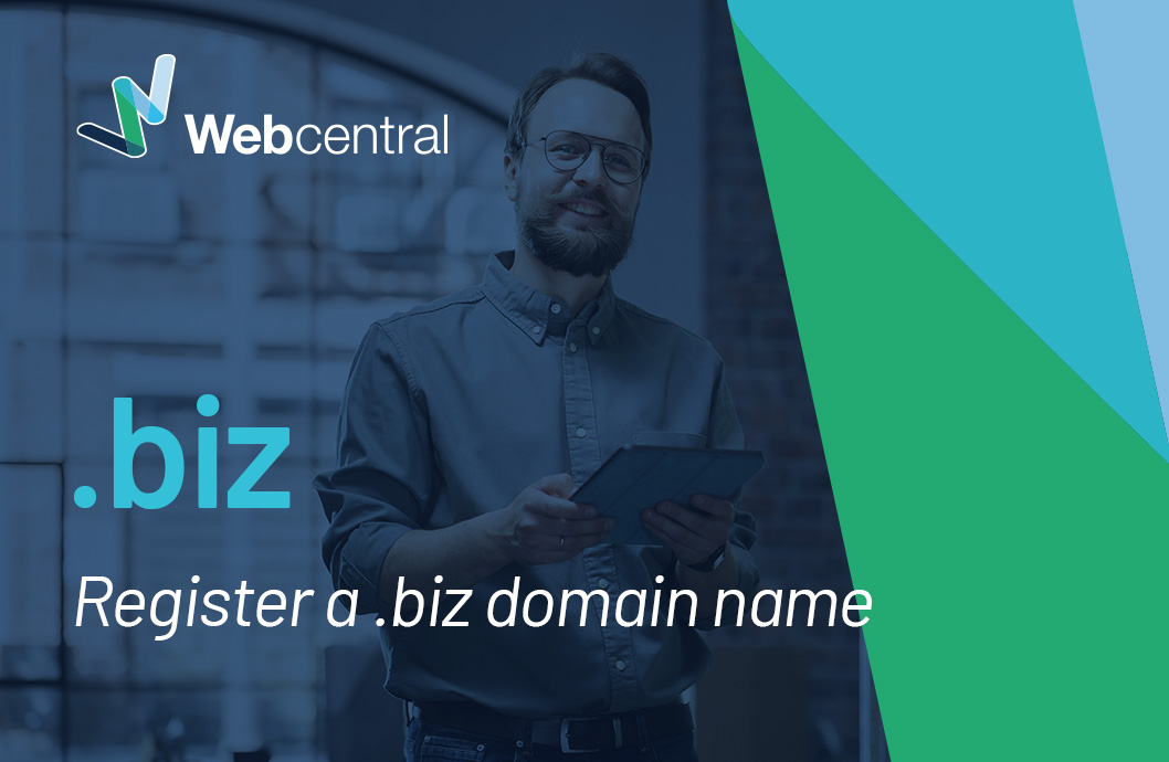 Cement your online business presence with a .biz domain name. Benefits Include: